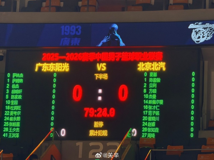 世界杯官方客户端下载-京粤大战大名单：徐杰胡明轩崔永熙周琦赵睿领衔 萨林杰麦基在列